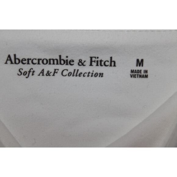 Womens Abercrombie & Fitch Soft A&F White Sleeveless Tank Bodysuit Size Medium M - Picture 3 of 6
